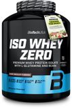 BioTechUSA Iso Whey Zero | Premium wei-eiwitisolaat | Grasgevoerd | Enzymvrij | Suiker- en glutenvrij, 1816 g, Pure Chocolade