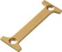 AMIG - Huisnummer I - Gepolijst Messing – 50 x 1,5 mm – Schroefbaar