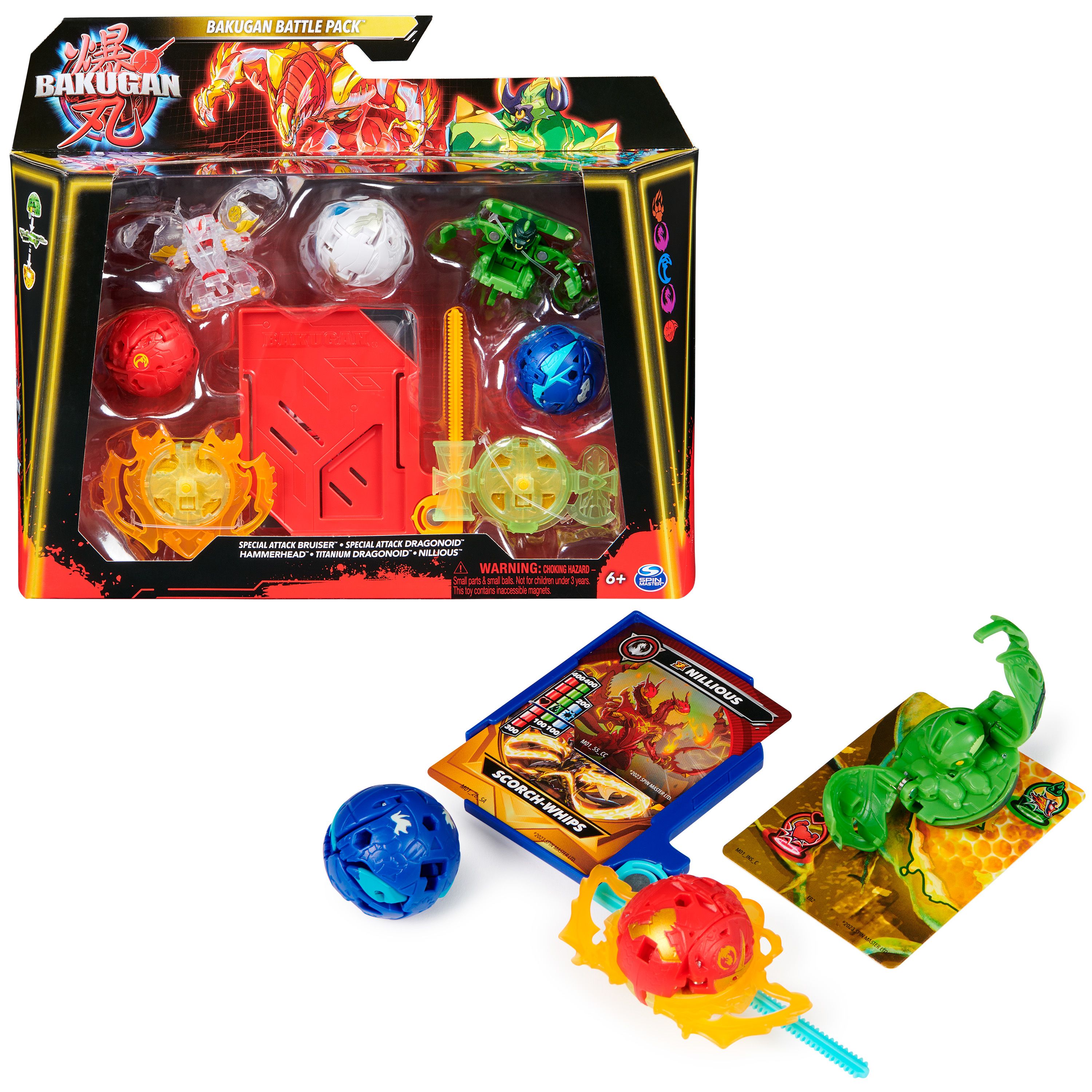 Bakugan Special Attack Battle-set - Actiefiguren en Brawler-kaarten - Stijlen kunnen variëren
