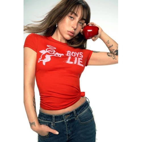 Desigual T-shirt rood