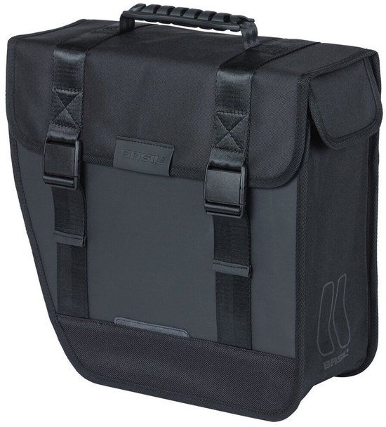 Basil Tour Waterproof Left Enkele Fietstas - 14 Liter - Zwart
