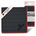 NIGRIN Performance Carbon glasdoek, 400 g/m², hoogwaardige microvezeldoek met ingeweven koolstofvezels, streepvrije reiniging, autoruiten, ramen en spiegels, wasbaar op 40 °C, 40 x 40 cm
