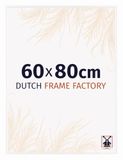 Dutch Frame Factory Fotolijst 60x80 cm - Kunststof - Wit Hoogglans - Easy