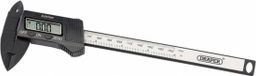 Draper Carbon Fibre digitale schuifmaat Gauge 150mm