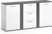 Vicco Novelli Dressoir – 40 x 80 cm met laden Antraciet