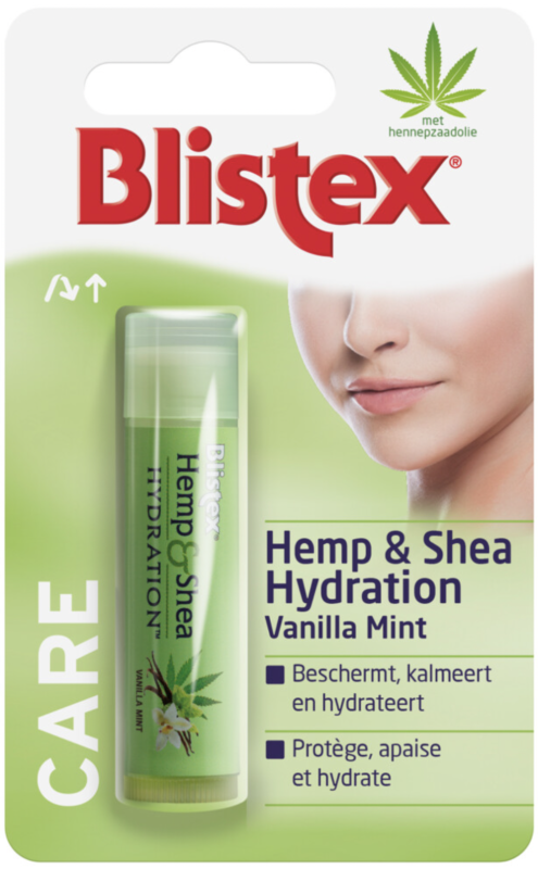 Blistex Lippenbalsem hemp & shea hydration vanilla mint 4,25gr