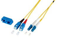 EFB Elektronik O0360.0,5 InfiniBand Glasvezelkabel 0,5 m LC SC Geel