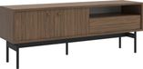 Selsey OLAR TV-meubel 154 cm Natuurlijk Carini Notenhout