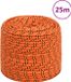 vidaXL Boottouw 6 mm 25 m polypropyleen oranje