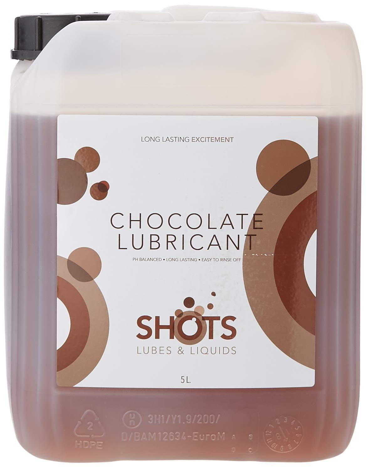 Shots Lubes and Liquids Chocolate Lubricant - 5L