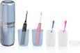 Ibenzoa® Étui à brosse à dents Boîte de voyage Bleu
