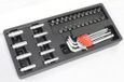 Sleutelrek CRV-staal Sleutelrek – gereedschapshouder, type 2, capaciteit voor 41 sleutels, ergonomisch design en duurzaam