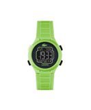Lacoste Digitaal horloge voor kinderen LC33 collectie met groene siliconen armband - 2030067