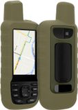 kwmobile Hoesje geschikt voor Garmin GPSMAP 66sr / GPSMAP 67 - Beschermhoes voor handheld GPS - Back cover in groen