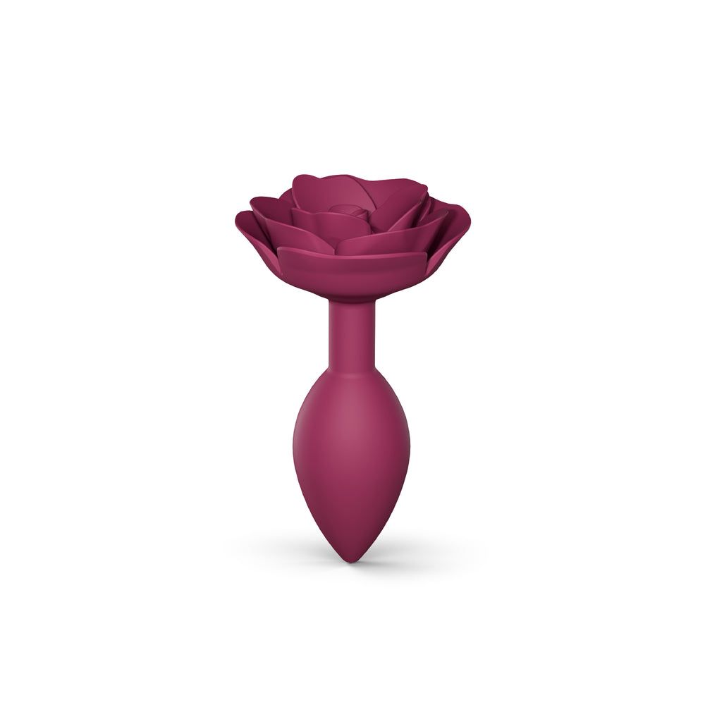 Love to Love Open Roos Buttplug Rood Siliconen - Maat M