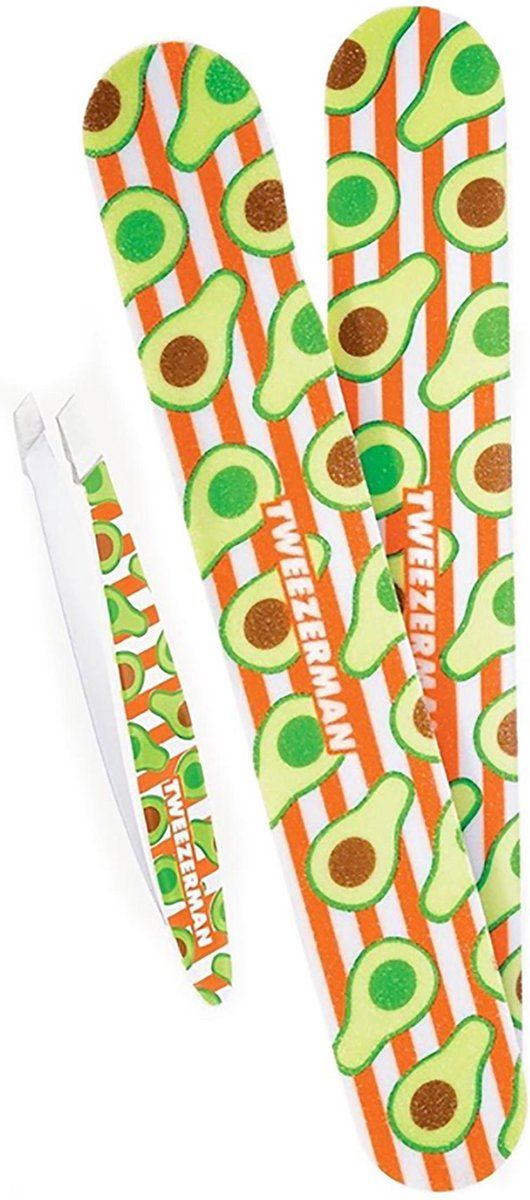 Tweezerman Avocado Duo Set - 0038097016314