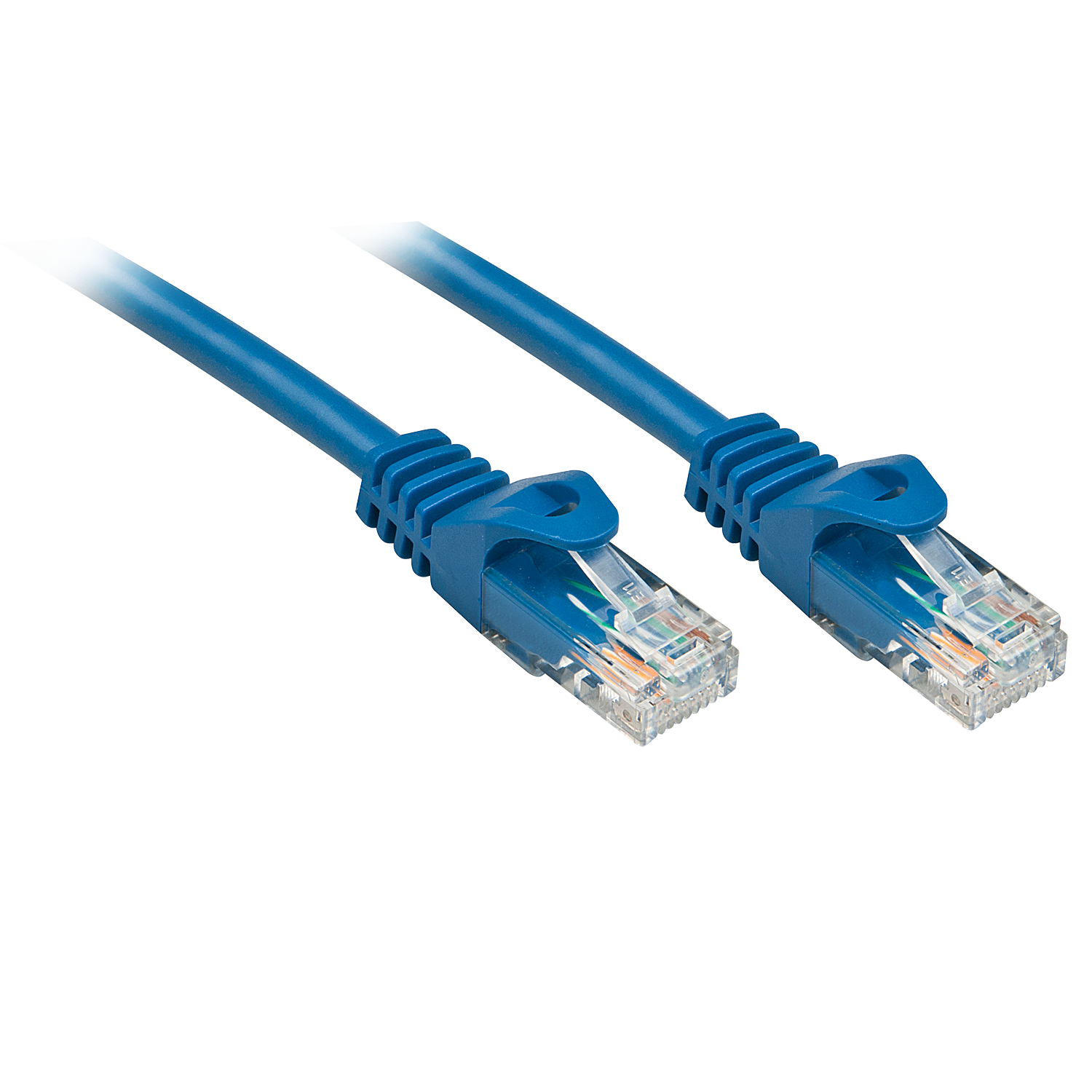 LINDY RJ-45/RJ-45 Cat6 Netwerkkabel - 0.5m - Blauw