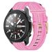 Wigento Samsung Geweven Nylon Band voor Galaxy Watch 6, 5, 4, Normal, Pro, Classic