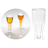 Balvi Gravity Bierglazen - Kristal - 400 ml