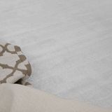 TT Home Vloerkleed Woonkamer Laagpolig Eenkleurig Modern Design Wasbaar Geel Gold, Kleur: Zilver, Maat:80x300 cm