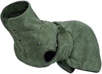 Rukka Pets Medea Luxe Badjas Olijfgroen - Hondenverzorging - Medium