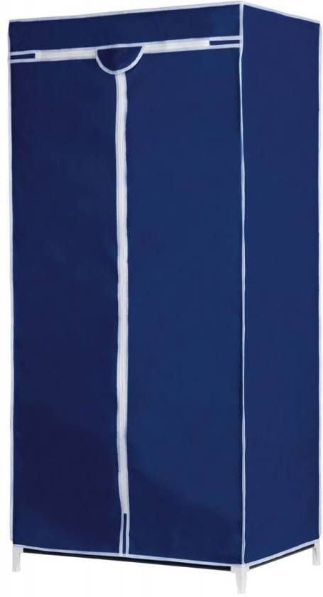 Kledingkast compact - Blauw - Merkloos