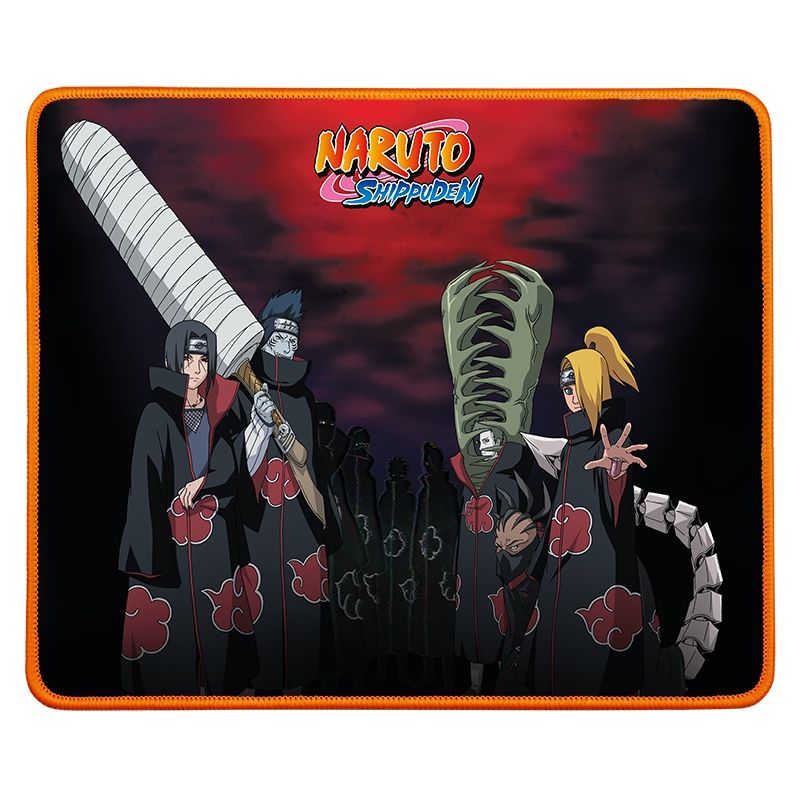Konix Gaming Muismat Zwart, Rood