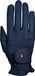Roeckl Handschoen Roeckl-Grip Navy - 9 | Paardrij handschoenen