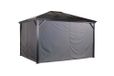 Sojag Gordijnset, Geschikt voor Verona 10x10, Donkergrijs, Polyester