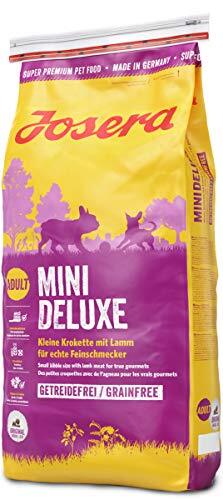 Josera Minideluxe, Granenvrije Hondenvoer, Super Premium Droogvoer Voor Volwassen Voor Kleine Rassen Honden, 15 kg