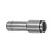 Riegler 859.1208 ES Rechte stekkerverbinding met steeknippel 12 mm, reducerend, voor buitenslang Ø 8 mm, werkdruk max. 20 bar, roestvrij staal 1.4404