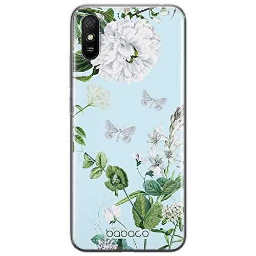 Babaco ERT GROUP mobiel telefoonhoesje voor Xiaomi REDMI 9A origineel en officieel erkend Babaco patroon Flowers 030 optimaal aangepast aan de vorm van de mobiele telefoon, hoesje is gemaakt van TPU