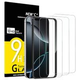 NEW'C 3 Stuks, Screen Protector voor iPhone 17 Pro Max, iPhone 16 Pro Max (6,9″), Gehard Glass Schermbeschermer Film Ultra transparant, Ultra resistent - Eenvoudig installatiegereedschap inbegrepen
