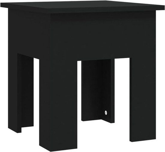 VidaXL Salontafel Zwart Hout 40x40x42 cm