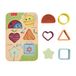 Fisher-Price Sorteer en Groei Puzzel van Hout en Siliconen