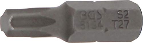 BGS 8194 Bit T27 - 6,3 mm (1/4") buitenzeskant - T-profiel (voor Torx)