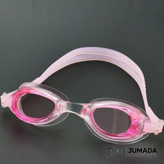 Jumada's Duikbril - Roze - Voor Volwassenen - Met UV bescherming - Siliconen