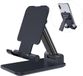 Selected by GSMpunt.nl Verstelbare Universele Houder Standaard Voor Bureau of Tafel | Geschikt voor Smartphone, iPhone en Samsung | Opvouwbaar | Zwart