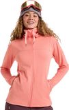 Roxy VERTERE Fleecetrui met volledige ritssluiting, oranje, L
