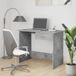 Maison Exclusive - Bureau en béton, 100x50x76 cm, fabriqué en panneau de fibres de bois