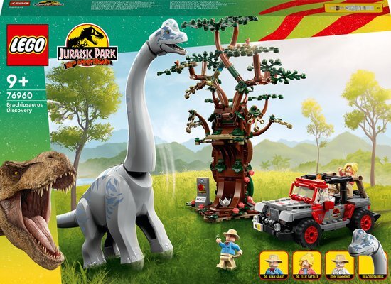 lego Brachiosaurus ontdekking