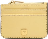 FOSSIL Lennox Zip Card Case Daze Lichtgeel