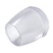 Adsamm LG-TR-12-4 LG-TR-12 4 x stoelpootdoppen, transparant, Ø 12 mm