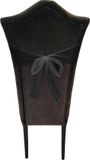 PartyDeco Tule stof op rol - Zwart - 30cm x 9meter