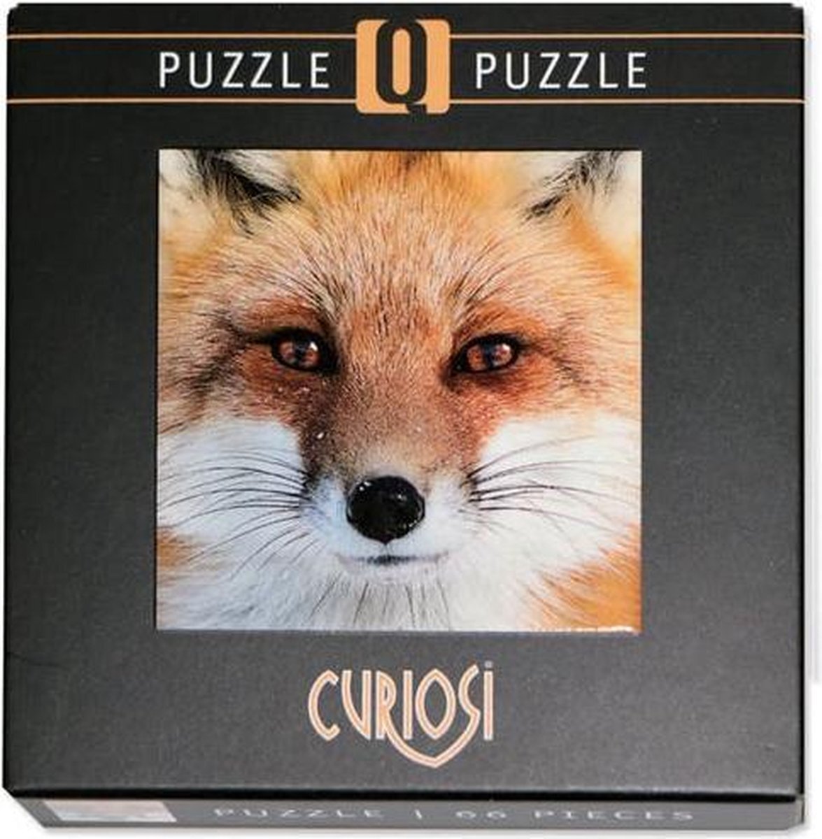 Curios Curiosi Q-puzzel (extra moeilijk) - Vos (66 stukjes)