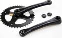 Cortina Crankstel 42T 3/32 Alu Zwart