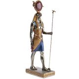Lachineuse Beeld Ra 31 cm - Egyptische God - Beeldje decoratie Oud Egypte - Beeldje Egyptisch object Falcon Hoofd Eagle Vogel - Egyptische buste - Origineel cadeau-idee voor binnen