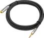 Drivv. Câble d'extension AUX Premium - 3 mètre - Jack mâle vers 3,5 mm femelle - Câble d'extension audio - Cordon d'extension jack - Nylon