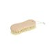 Lavaborstel in vioolvorm, van hout, sisalvezels, 15 x 6 x 3,5 cm, natuur, vintage