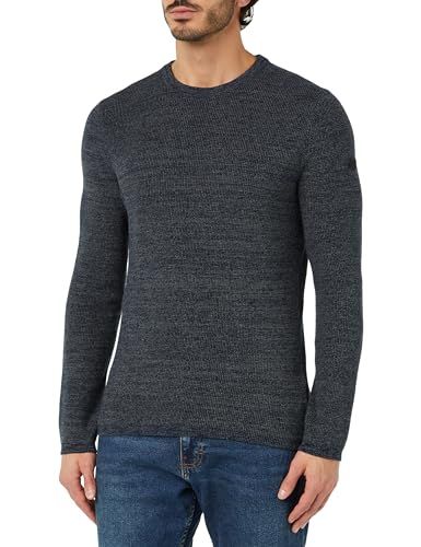 KEY LARGO Heren Forest Round Pullover - Navy (1200) - M